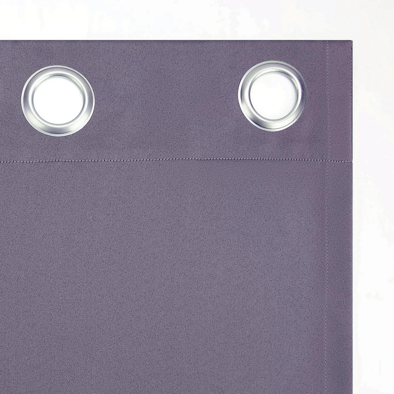 Grant Modern Glam Semi-Sheer Grommet Curtain Panel