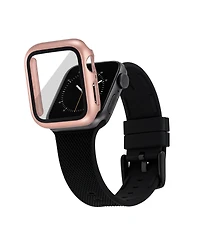 WITHit Rose Gold-Tone Protective Glass with Integrated Protective Case designed for 40mm Apple Watch