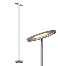 Sky 63" Super Bright Led Torchiere Modern Floor Lamp with Adjustable Head