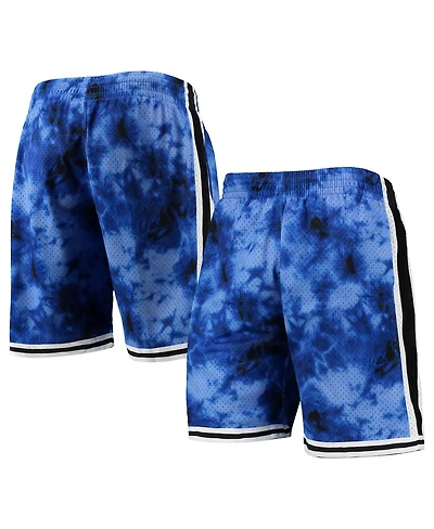 Men's Mitchell & Ness Royal Philadelphia 76ers Hardwood Classics 2000 Galaxy Swingman Shorts