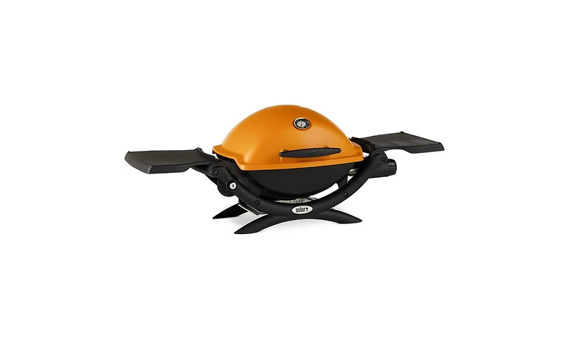 Weber Q1200 Liquid Propane Grill Orange