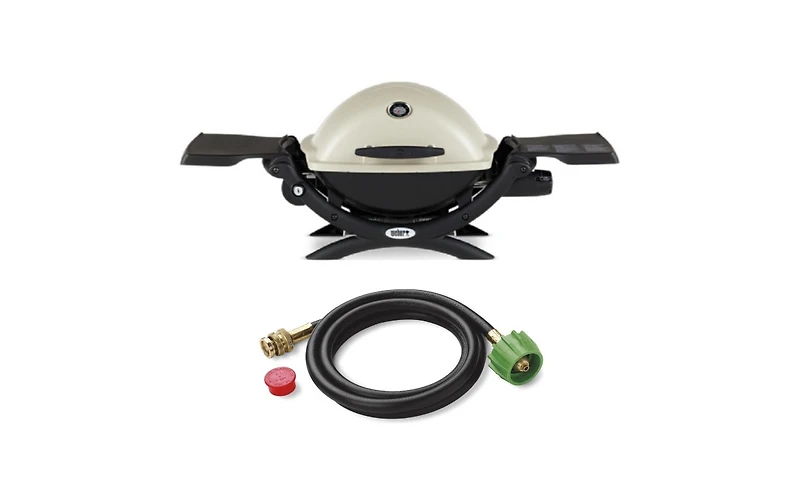 Weber Q1200 Liquid Propane Grill Titanium Starter