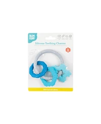 Bumkins Baby Girls Three Textured Gripping Teething Charms