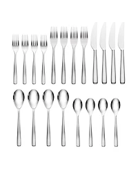 Hampton Forge Ella Satin Fade 20 Piece Set, Service for 4