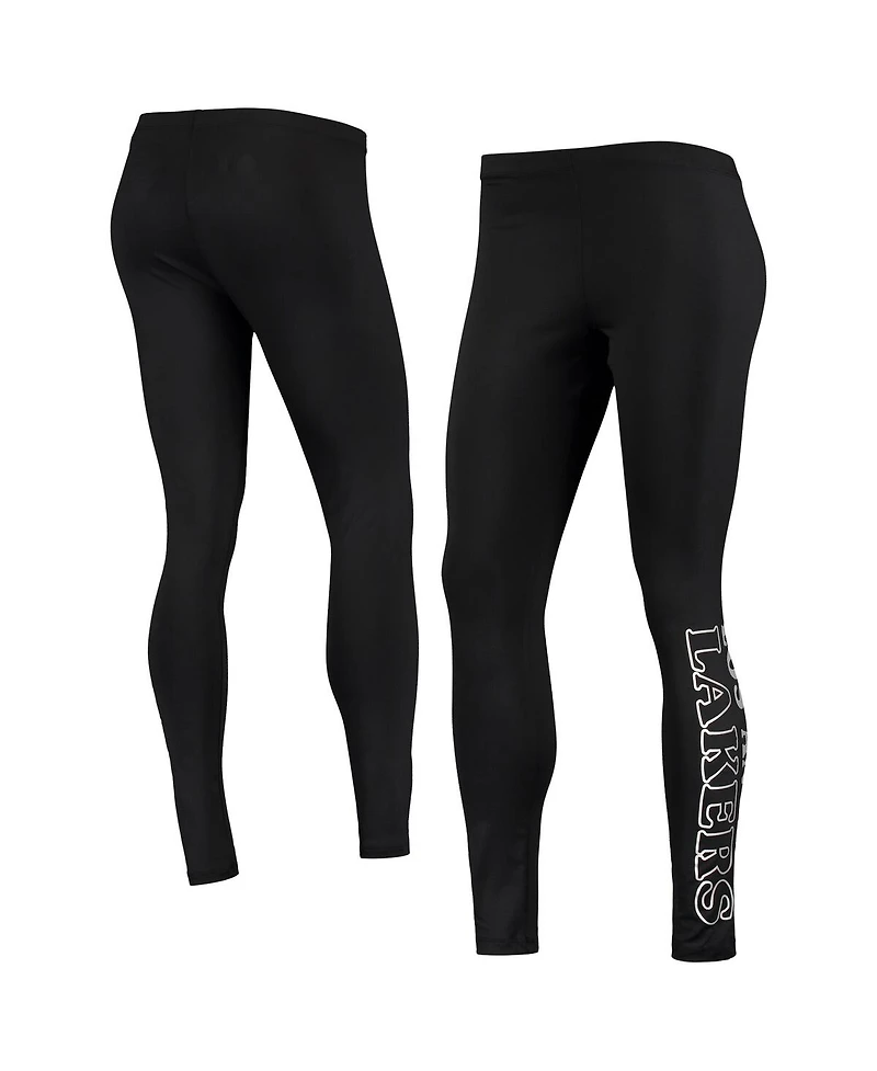 Women's G-iii Sports by Carl Banks Black Los Angeles Lakers Stadium Leggings