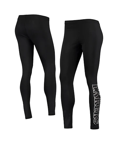 Women's G-iii Sports by Carl Banks Black Los Angeles Lakers Stadium Leggings