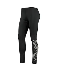 Women's G-iii Sports by Carl Banks Black Washington Capitals Stadium Leggings