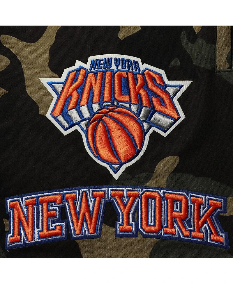 Men's Pro Standard Camo New York Knicks Team Shorts