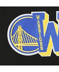 Men's Pro Standard Black Golden State Warriors Mash Up Capsule T-shirt