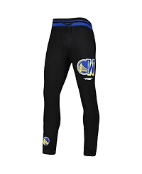 Men's Pro Standard Black Golden State Warriors Mash Up Capsule Sweatpants