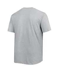Men's Heathered Gray Boston Celtics Big and Tall Heart Soul T-shirt