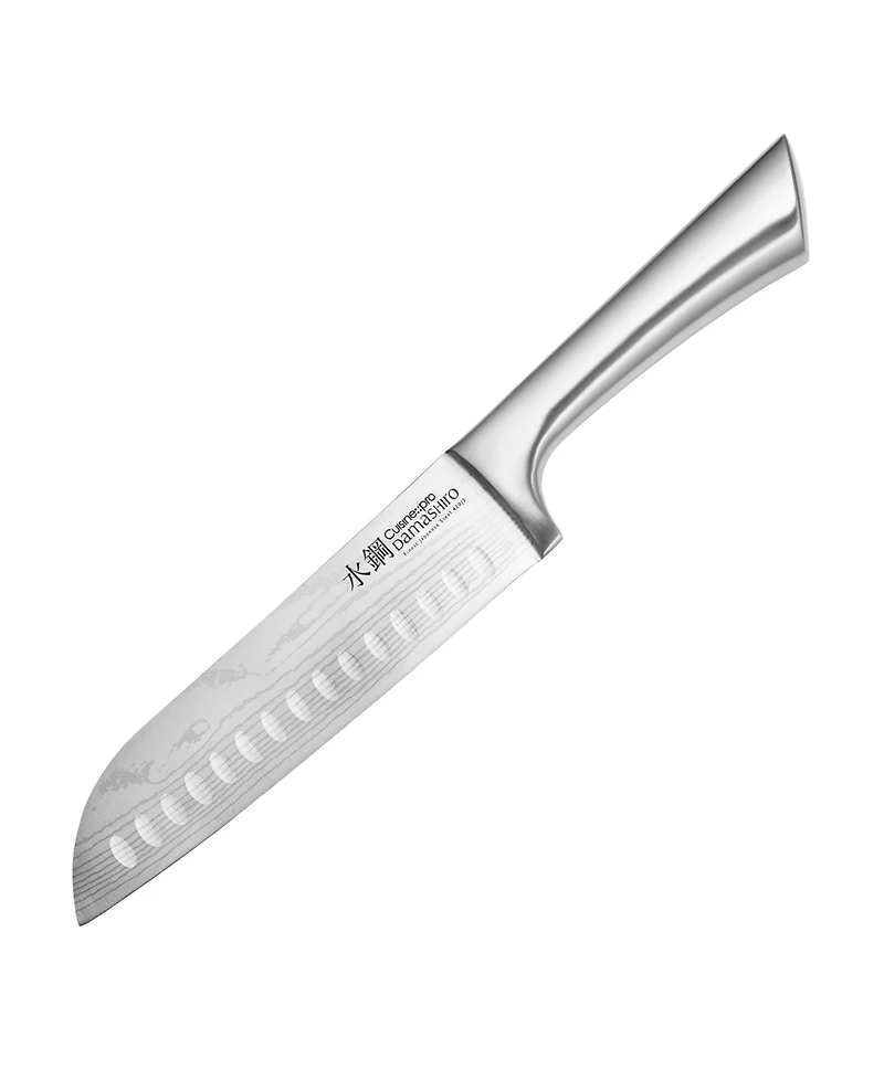 Cuisine::pro Damashiro 6.5" Santoku & 10"x13.5" Board Set