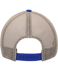 Men's '47 Royal/Natural New York Giants Trawler Trucker Clean Up Snapback Hat