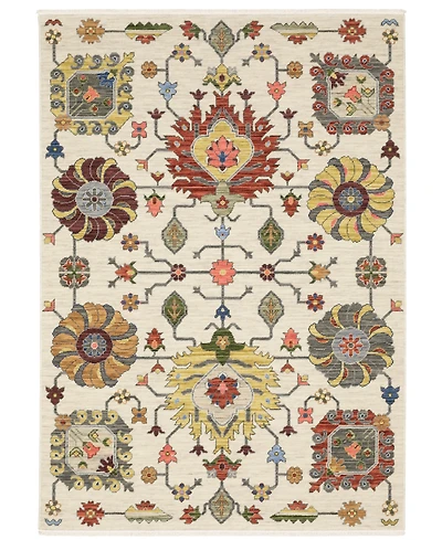 Oriental Weavers Lucca 8111 6'7" x 9'6" Area Rug