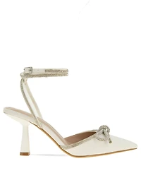BCBGeneration Women's Ildy Crystal Bow Pointy Toe Pump