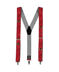 Men's Red Chicago Blackhawks Suspenders