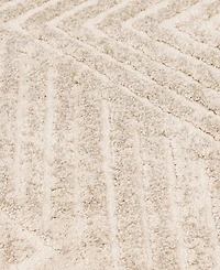 Mink Home Leisure Cove Lace 5'3" x 7'7" Area Rug