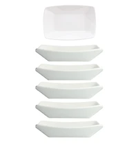Fortessa Melamine Street Eats Boats, Set of 6