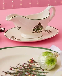 Spode Christmas Tree Gravy Boat