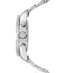 Abingdon Co. Women's Jackie Chronograph Multifunctional Stainless Steel Bracelet Watch 41-1/2mm