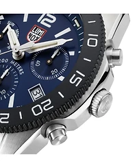 Luminox Men's Swiss Chronograph Pacific Diver Stainless Steel Bracelet Watch 44mm