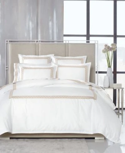 Hotel Collection Chain Links Embroidered 100 Pima Cotton Duvet Cover Sets Exclusively At Macys