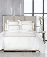Hotel Collection Chain Links Embroidered 100 Pima Cotton Duvet Cover Sets Exclusively At Macys
