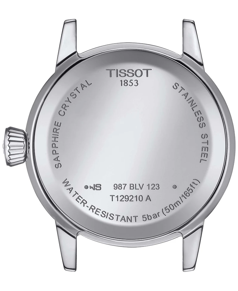 Tissot Women's Classic Dream Grey Stainless Steel Bracelet Watch 28mm