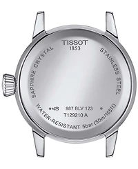 Tissot Women's Classic Dream Grey Stainless Steel Bracelet Watch 28mm