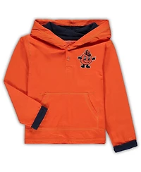 Toddler Boys Colosseum Orange, Heathered Gray Syracuse Orange Poppies Hoodie and Sweatpants Set