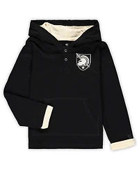 Toddler Boys Colosseum Black, Heathered Gray Army Black Knights Poppies Hoodie and Sweatpants Set