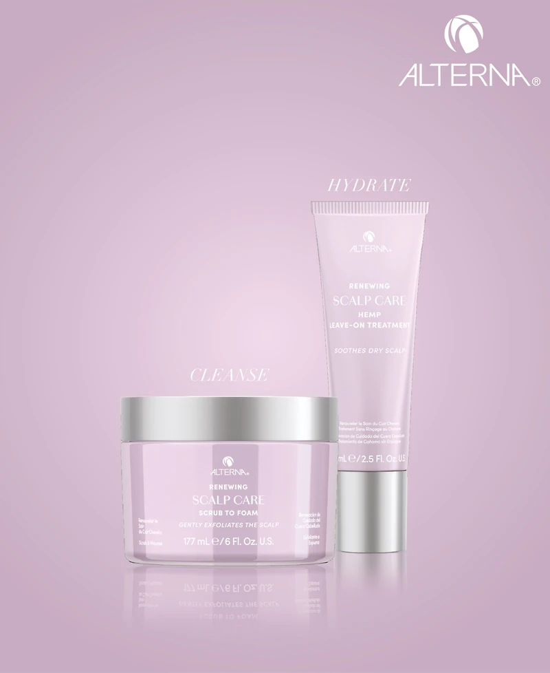 Alterna Renewing Scalp Care Hemp Leave-On Treatment, 2.5 oz.