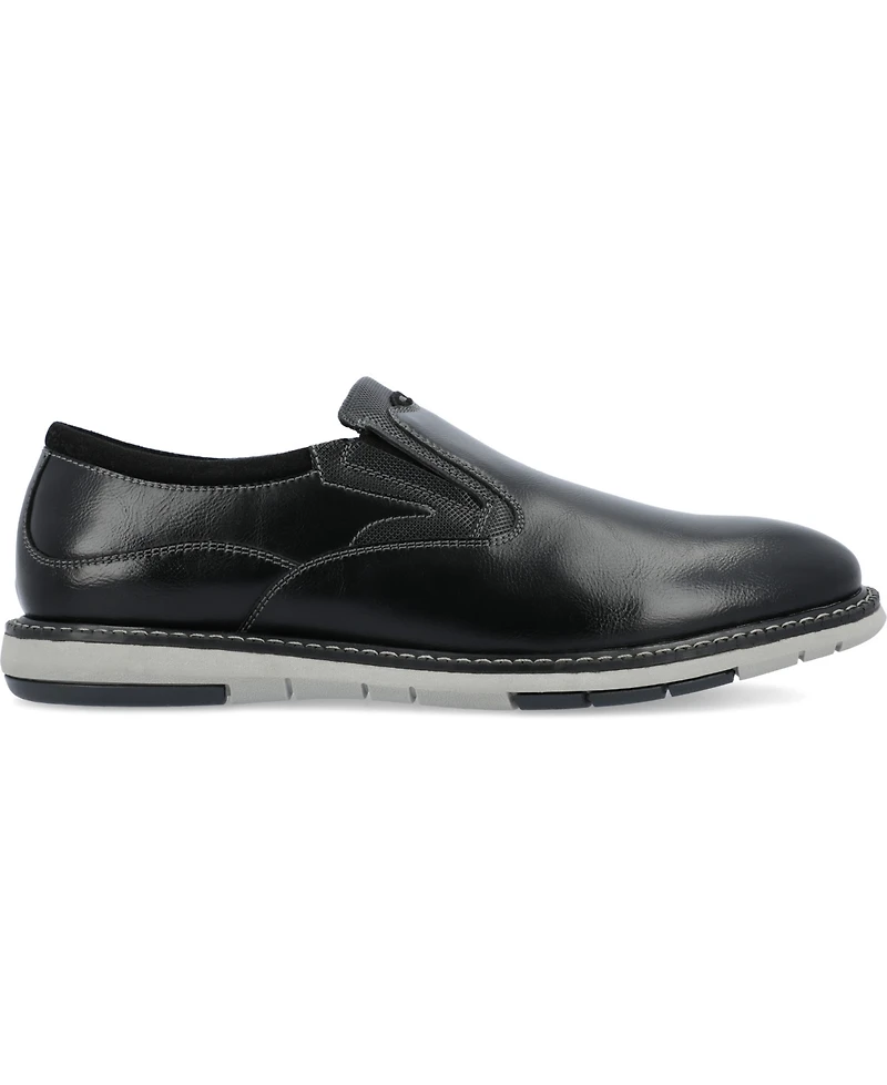 Vance Co. Men's Willis Tru Comfort Foam Slip-On Round Toe Loafer