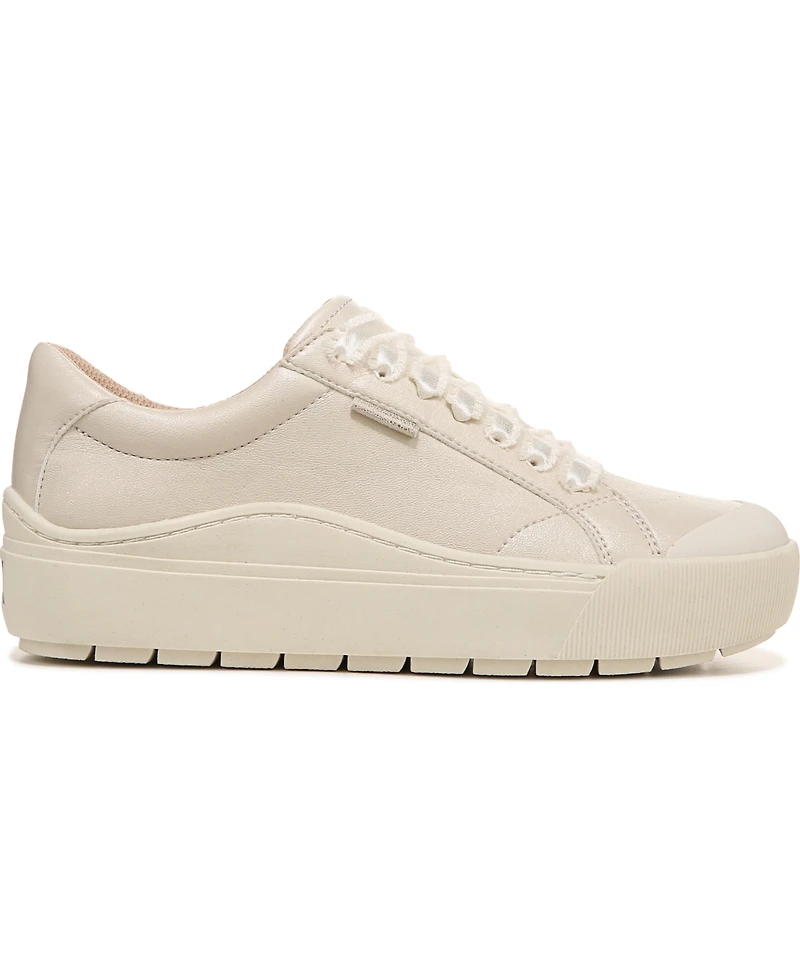 Dr. Scholl's Women's Time Off Lace Up Platform Sneakers