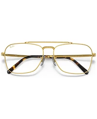 Ray-Ban Unisex Square Eyeglasses, RX3636V58-o