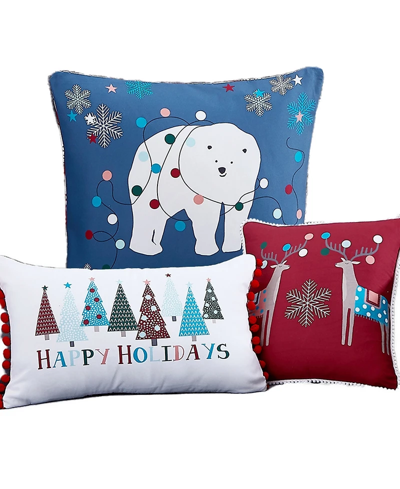 Southshore Fine Linens Winter Wonderland Reversible 6-Pc. Comforter Set, Full/Queen