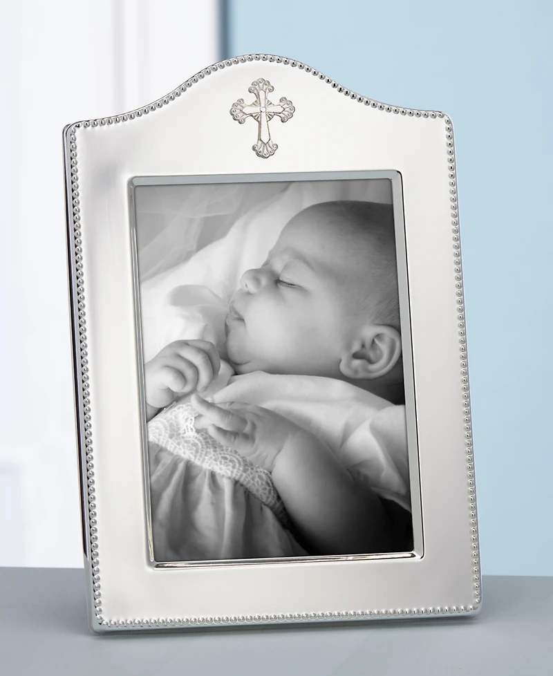 Reed & Barton Abbey Cross Photo Frame, 5" x 7"