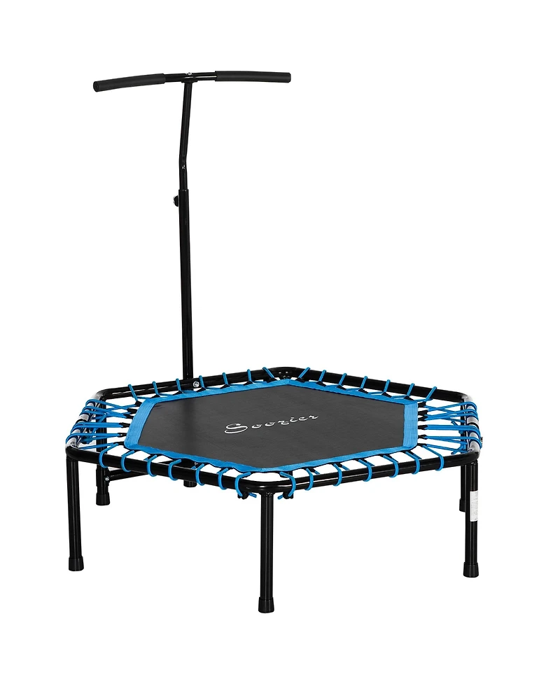 Soozier 48" Foldable Trampoline Outdoor Bungee Exercise Fitness Jumper