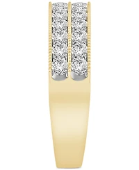 Diamond Two-Row Band (1/2 ct. t.w.) 14k White Gold