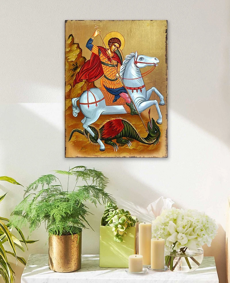 G.DeBrekht Saint George Holiday Religious Monastery Icons