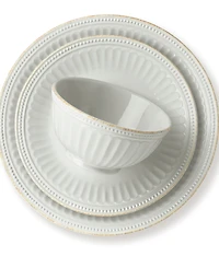 Lenox French Perle Groove 12 Pc. Dinnerware Set, Service for 4