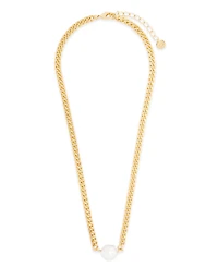 brook & york Carter Biwa Imitation Pearl Necklace