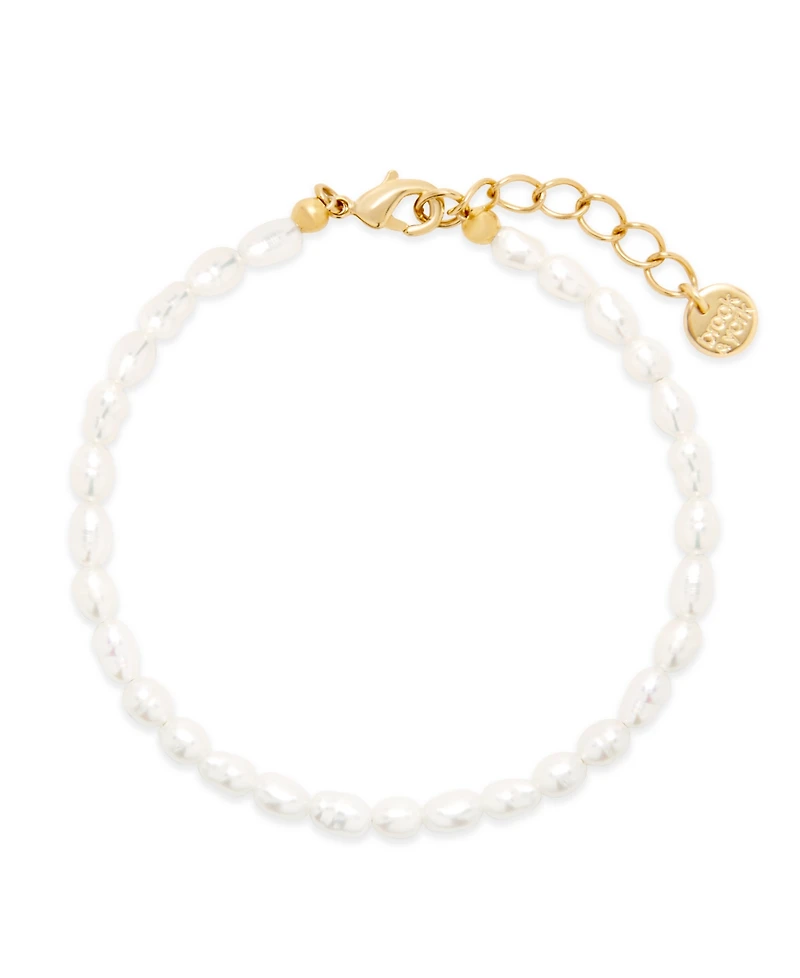 brook & york Lillian Baroque Freshwater Imitation Pearl Bead Bracelet