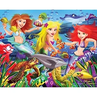 MasterPieces Kids Jigsaw Puzzle Set - Purple Glow 4-Pack 100 Pieces
