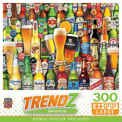 MasterPieces Trendz - Bottoms Up 300 Piece Ez Grip Jigsaw Puzzle