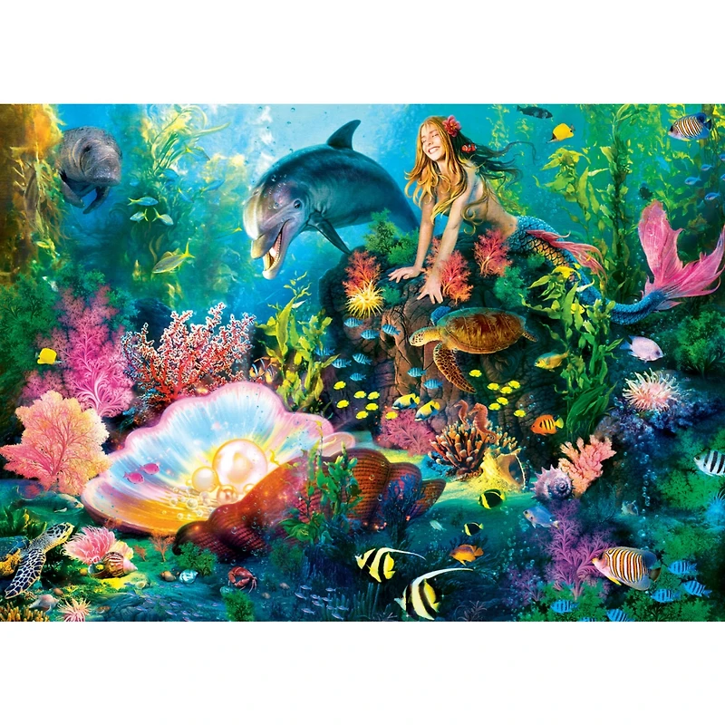 Masterpieces Hidden Images Secrets of the Deep 500 Piece Jigsaw Puzzle