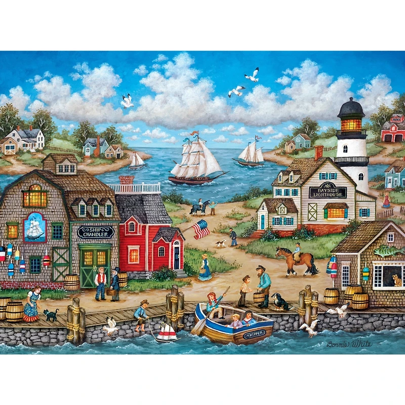 Masterpieces Heartland - Dockside Activities 550 Piece Jigsaw Puzzle
