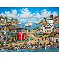 Masterpieces Heartland - Dockside Activities 550 Piece Jigsaw Puzzle