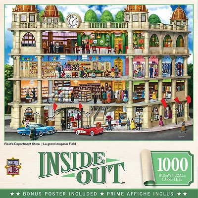Masterpieces Inside Out - Field's Department Store 1000 Piece Puzzle