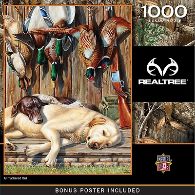 MasterPieces Realtree - All Tuckered Out 1000 Piece Jigsaw Puzzle